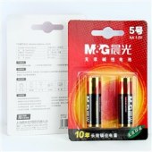 晨光（M&G） ARC92554 碱性电池 5号 2节/卡 吸卡  pcyg-202101296431