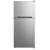 美的冰箱BCD-112CM 112升 两门双开门双温冰箱 闪白银 SKU：pcyg-201902261033394
