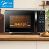美的（Midea）PC20W3变频微波炉 20L 平板加热 800W 微烤一体 时尚家用