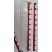 配合小型继电器使用的U行短接条  长20.5cm  宽1.5cm