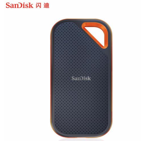 闪迪(SanDisk) 移动固态硬盘1T USB3.2高速E61加密Type-C手机电脑两用PSSD SDSSDE61 传输1050MB/s 2米防摔  pcyg-230408143150