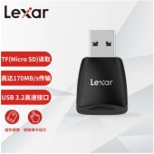 雷克沙（Lexar） USB3.2 Gen1高速读卡器 TF（MicroSD）读卡器 LRW330U  相机手机监控内存卡读卡器 